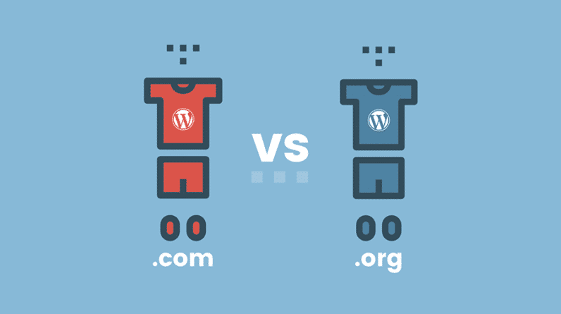 Wordpress vs com.